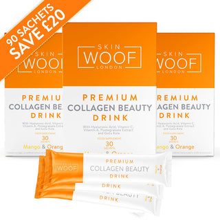 Premium Collagen Beauty Drink - 90 Sachets (Mango & Orange)