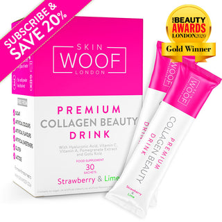 Premium Collagen Beauty Drink - 30 Sachets (Strawberry & Lime) Monthly Subscription